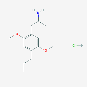 Chemical structure of DOPR (hydrochloride)