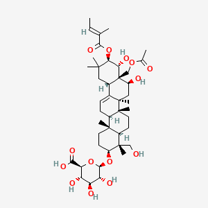 Chemical structure of Gymnemic Acid I
