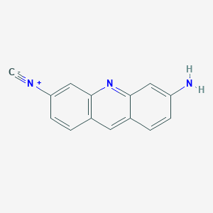 Chemical structure of ICAAc