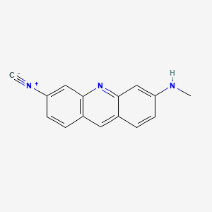 Chemical structure of monoMICAAc