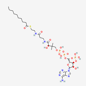 Chemical structure of Decanoyl-coa