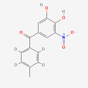 Chemical structure of Tolcapone-d4