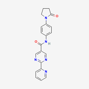 Chemical structure of Prostaglandin D Synthase (hematopoietic-type) Inhibitor F092
