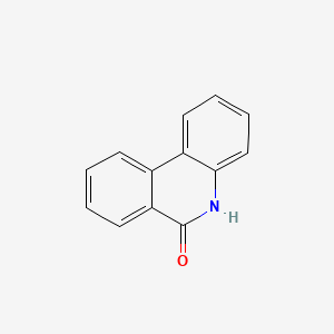 Chemical structure of 6(5H)-Phenanthridinone