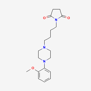 Chemical structure of MDMB-BUTINACA