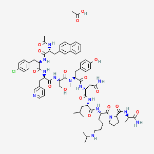 Chemical structure of Abarelix (acetate)