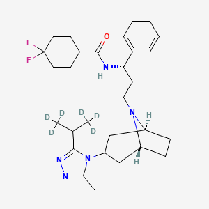 Chemical structure of Maraviroc-d6