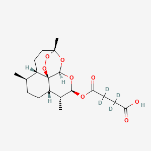 Chemical structure of Artesunate-d4