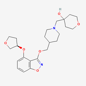 Chemical structure of PF-04995274