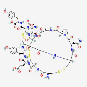 Chemical structure of Linaclotide-d4