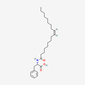 Chemical structure of N-oleoyl phenylalanine