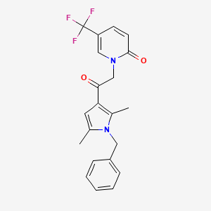 Chemical structure of CYM 5478