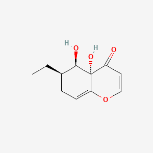Chemical structure of Agistatin D
