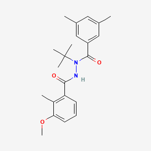 Chemical structure of Methoxyfenozide
