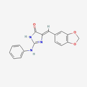 Chemical structure of Leucettine L41