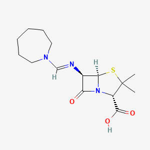 Chemical structure of Mecillinam
