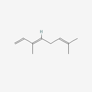 Chemical structure of trans-β-Ocimene