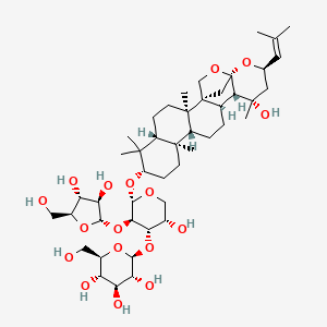 Chemical structure of Bacopaside X