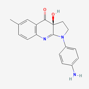 Chemical structure of para-amino-Blebbistatin
