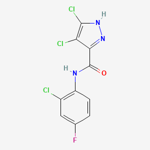 Chemical structure of BLX3887