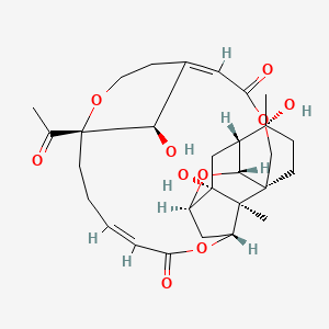 Chemical structure of Myrothecine A