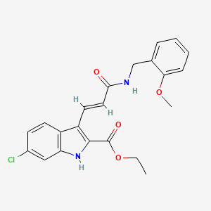 Chemical structure of 9c(i472)