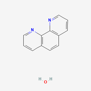 Chemical structure of 1,10-Phenanthroline hydrate