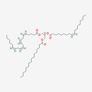 Chemical structure of 1-Palmitoyl-2-Oleoyl-3-Arachidonoyl-rac-glycerol