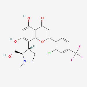 Chemical structure of Voruciclib