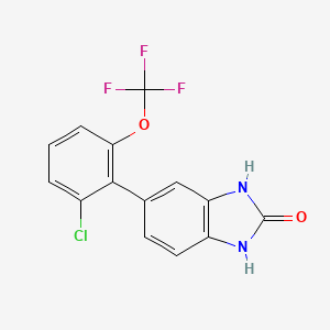 Chemical structure of JNJ-55511118