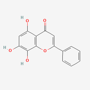 Chemical structure of Norwogonin