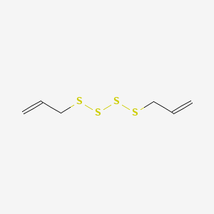 Chemical structure of Diallyl Tetrasulfide