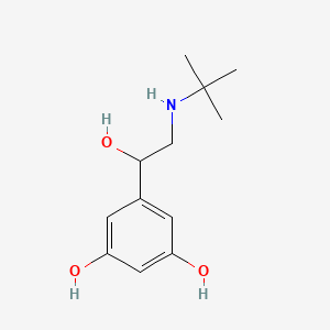 Chemical structure of Terbutaline