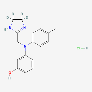 Chemical structure of Phentolamine-d4 Hydrochloride
