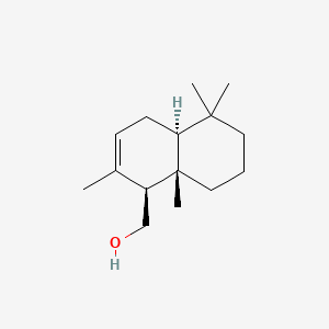 Chemical structure of (•)-Drimenol
