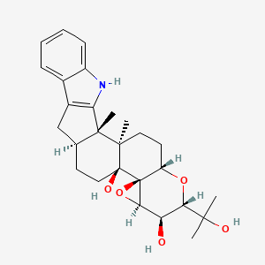 Chemical structure of Terpendole I