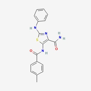 Chemical structure of KY 05009