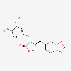 Chemical structure of Pluviatolide