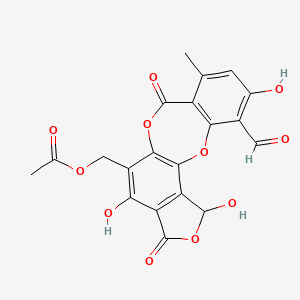 Chemical structure of Galbinic Acid