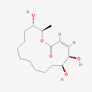 Chemical structure of Berkeleylactone F
