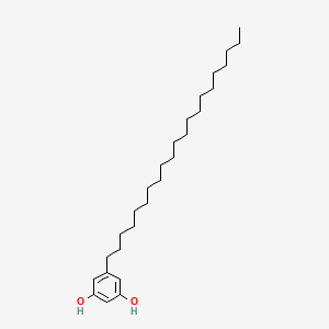 Chemical structure of 5-Heneicosylresorcinol