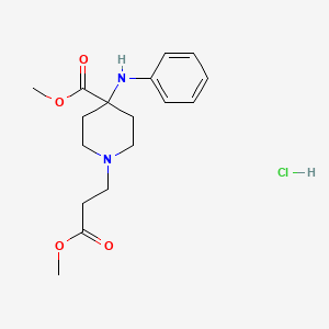 Chemical structure of Despropionyl Remifentanil