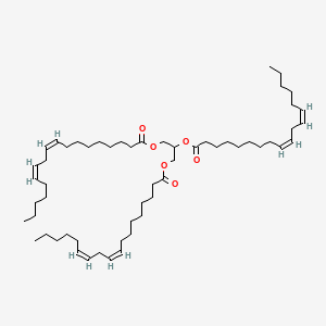 Chemical structure of Trilinolein
