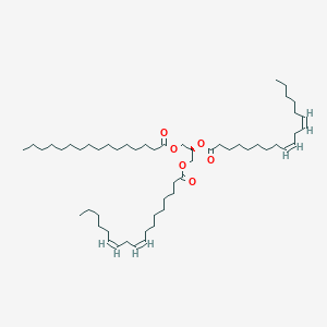 Chemical structure of 1,3-Dipalmitoyl-2-Arachidonoyl-sn-glycerol