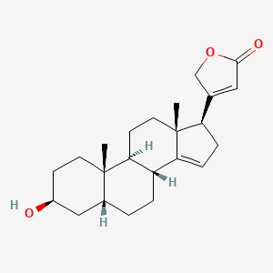 Chemical structure of 14-Anhydrodigitoxigenin