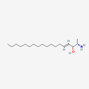 Chemical structure of 1-Deoxysphingosine