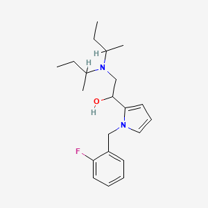 Chemical structure of 2F-Viminol