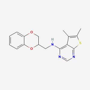 Chemical structure of 4-Amino-5-(bromomethyl)-2-methylpyrimidine (hydrobromide)