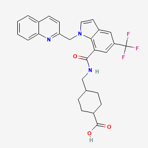 Chemical structure of ASP7657