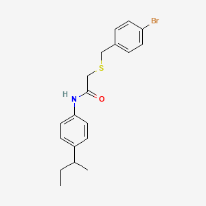 Chemical structure of AZ 12216052